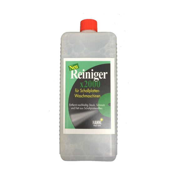 HANNL X2000 Record Cleaning Fluid 1000ml - AudioSoundMusic