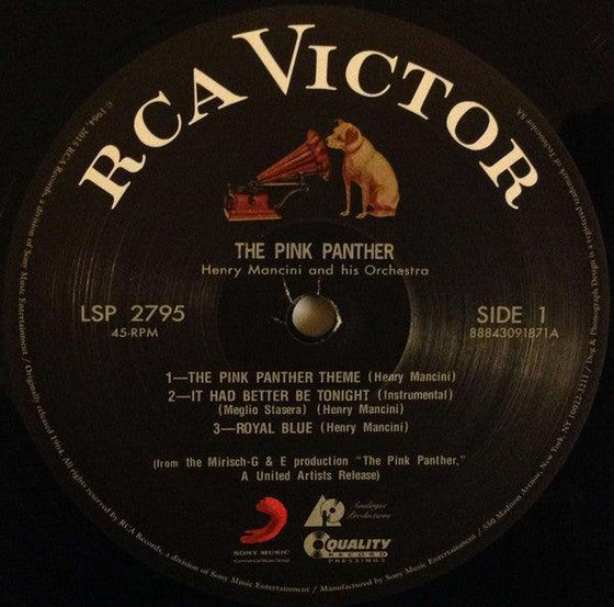 Henry Mancini - The Pink Panther (2LP, 45RPM) - AudioSoundMusic