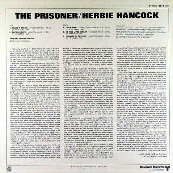 Herbie Hancock - The Prisoner - AudioSoundMusic