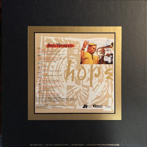 Hugh Masekela - Hope (4LP, Box set, 45RPM) - AudioSoundMusic