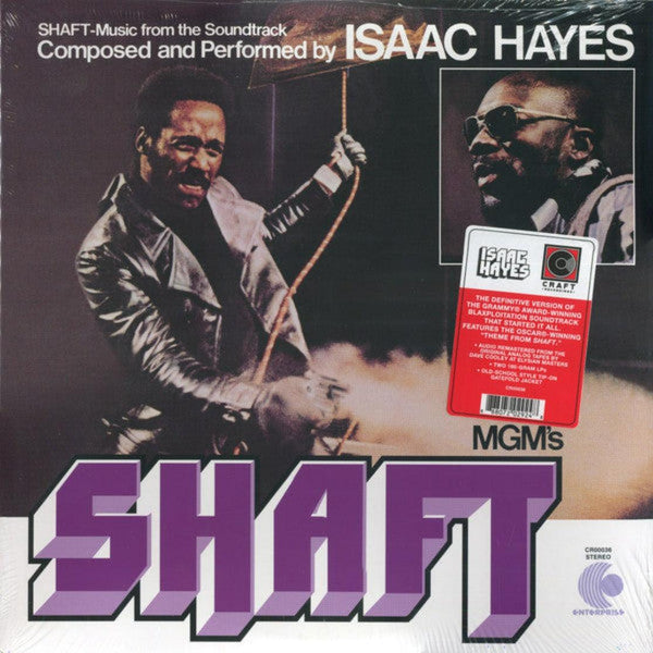 ISAAC HAYES SHAFT 2LP レコード isaac-hayes-shaft-2lp-