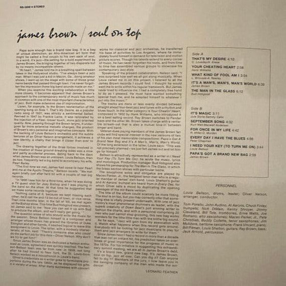 James Brown - Soul On Top - AudioSoundMusic