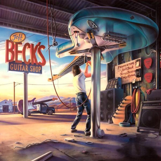Jeff Beck's Guitar Shop (Translucent Blue vinyl) - AudioSoundMusic