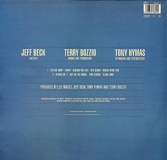 Jeff Beck's Guitar Shop (Translucent Blue vinyl) - AudioSoundMusic