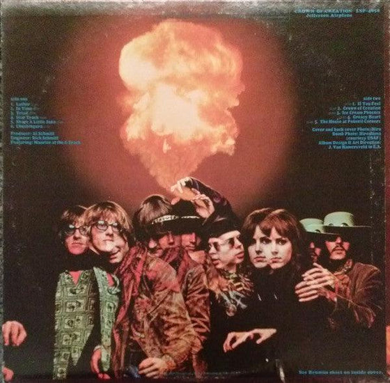 Jefferson Airplane - Crown of Creation (Orange Marble vinyl) - AudioSoundMusic