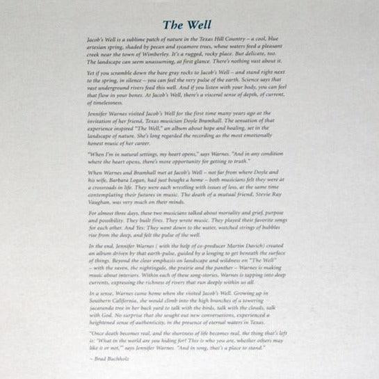 Jennifer Warnes - The Well (3LP, Box set, 45RPM) - AudioSoundMusic