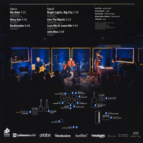 Jens Filser Organic Blues Project Featuring Brenda Boykin – Live 2021 (Half-speed Mastering) - AudioSoundMusic