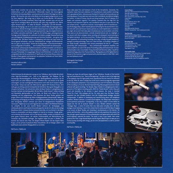 Jens Filser Organic Blues Project Featuring Brenda Boykin – Live 2021 (Half-speed Mastering) - AudioSoundMusic