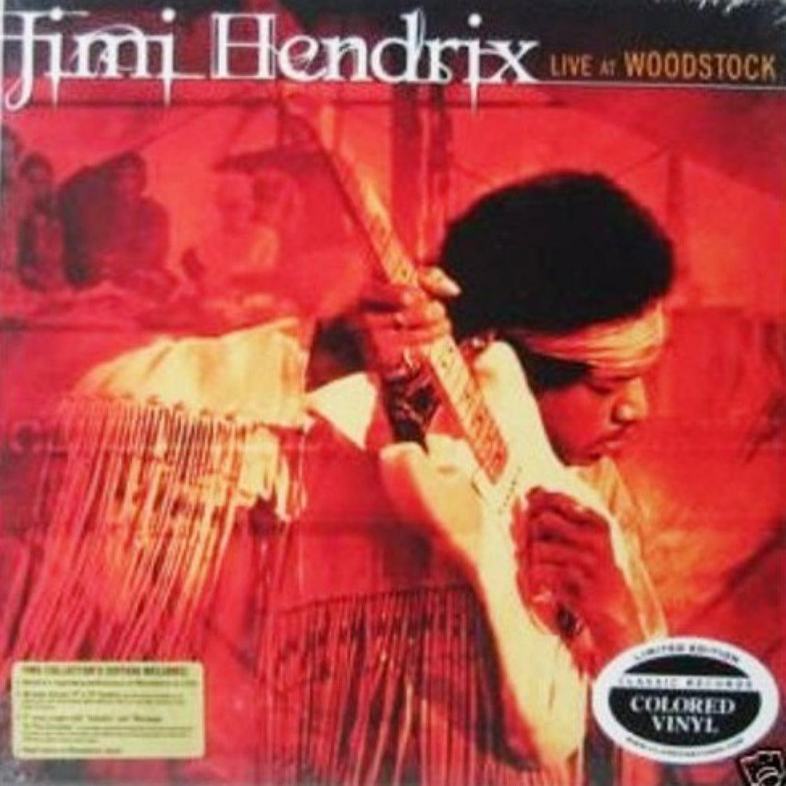Jimi Hendrix – Live At Woodstock (3 translucent orange 33RPM LP +
