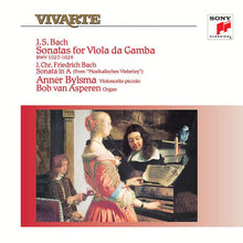  Johann Sebastian Bach & Johann Christoph Friedrich Bach - Sonatas for viola da gamba and harpsichord - Anner Bylsma & Bob van Asperen - AudioSoundMusic