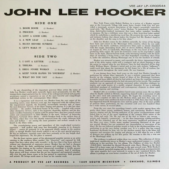 John Lee Hooker - Burnin' 60th Anniversary - AudioSoundMusic