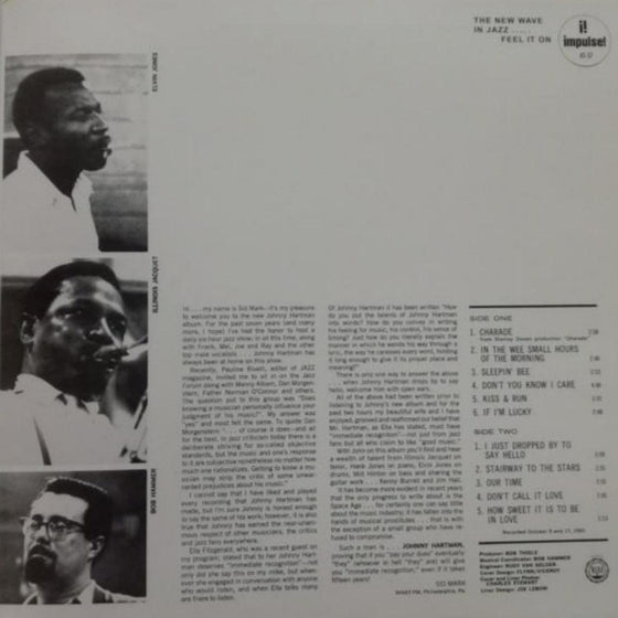 Johnny Hartman - I Just Dropped By To Say Hello (2LP, 45RPM) - AudioSoundMusic