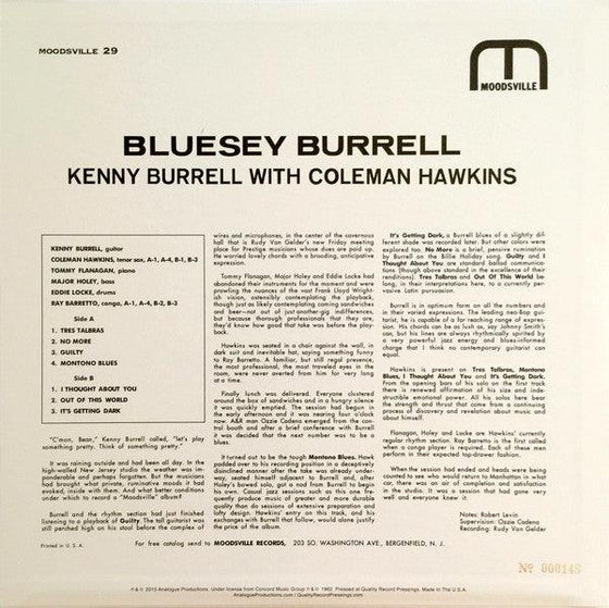 Kenny Burrell - Bluesey Burrell - AudioSoundMusic