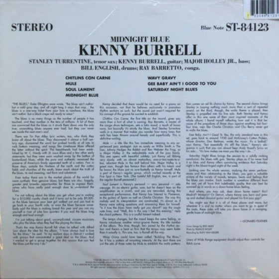 Kenny Burrell – Midnight Blue (2LP, 45RPM, 200g) - AudioSoundMusic