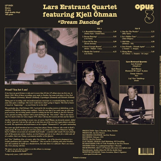 Lars Erstrand Quartet – Dream Dancing - AudioSoundMusic