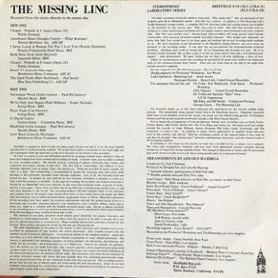 Lincoln Mayorga And Distinguished Colleagues – The Missing Linc Volume II (D2D) - AudioSoundMusic