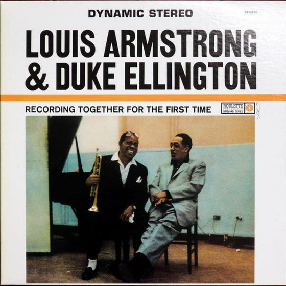 Louis Armstrong & Duke Ellington – Recording Together For The First Time (4LP, 4 sides, 45RPM, Box set, 200g, Clear vinyl) - AudioSoundMusic