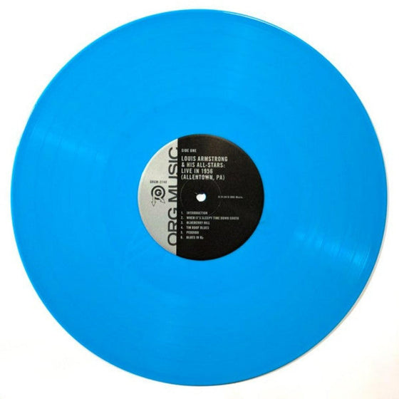 Louis Armstrong and His All Stars - Live In 1956 (Aqua Blue Vinyl) - AudioSoundMusic