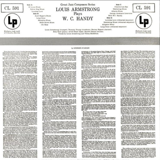 Louis Armstrong & His All Stars - Louis Armstrong Plays W. C. Handy (2LP, Mono) - AudioSoundMusic