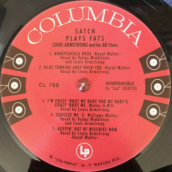 Louis Armstrong - Satch Plays Fats (Mono) - AudioSoundMusic
