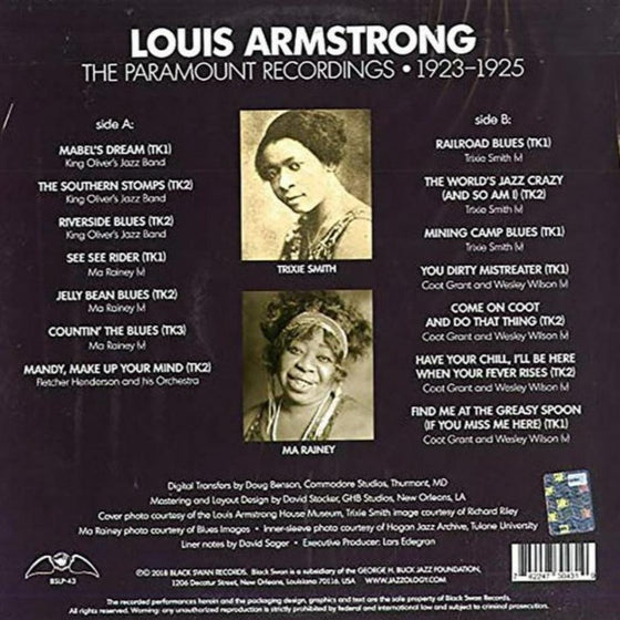 Louis Armstrong - The Paramount Recordings - AudioSoundMusic