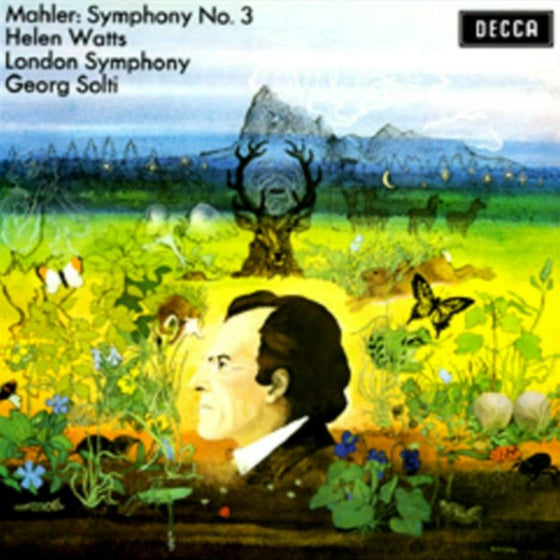 Mahler - Symphony N° 3 - Helen Watts, Georg Solti & The London Symphony Orchestra (2LP) - AudioSoundMusic