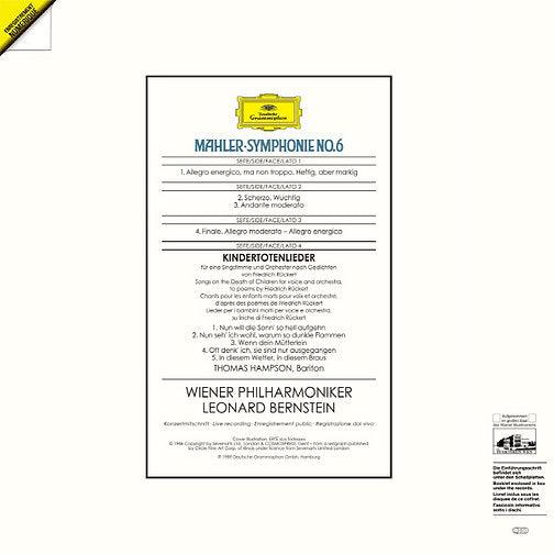 Mahler - Symphony N°6 - Leonard Bernstein (2LP, Box set, Digital Recording) - AudioSoundMusic