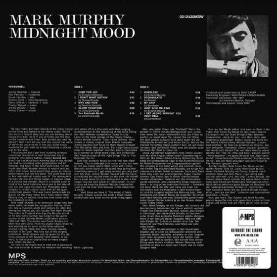 Mark Murphy - Midnight Mood - AudioSoundMusic