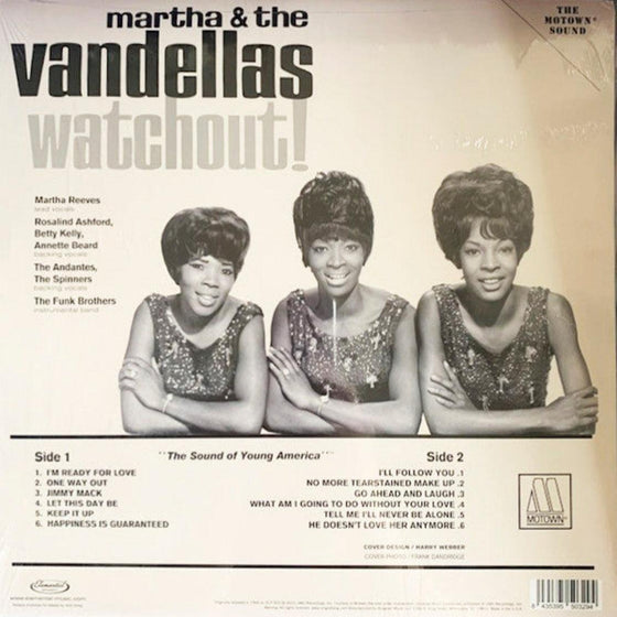 Martha & the Vandellas - Watchout! (150g) - AudioSoundMusic