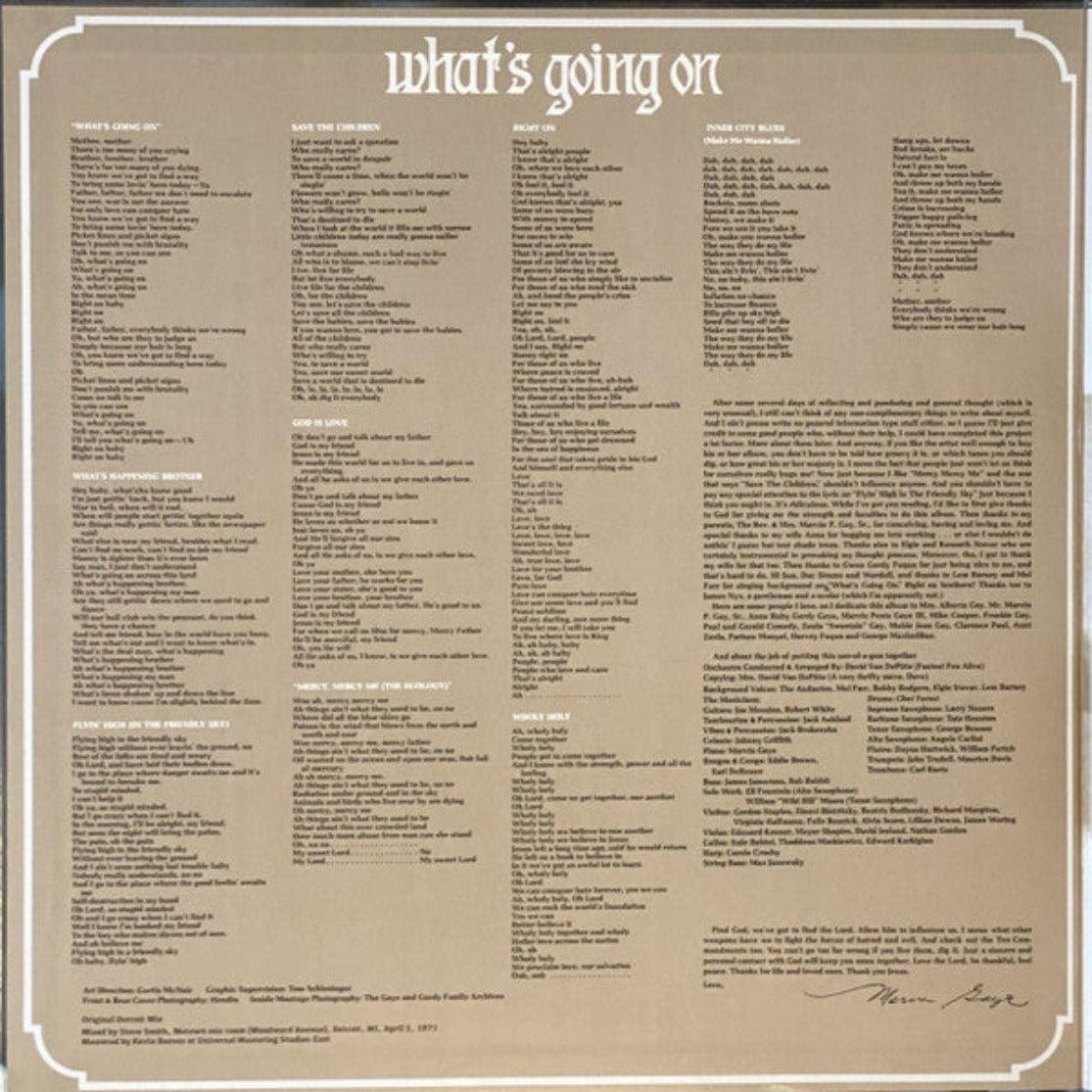 Marvin Gaye - What's Going On - Original Detroit Mix (Japanese