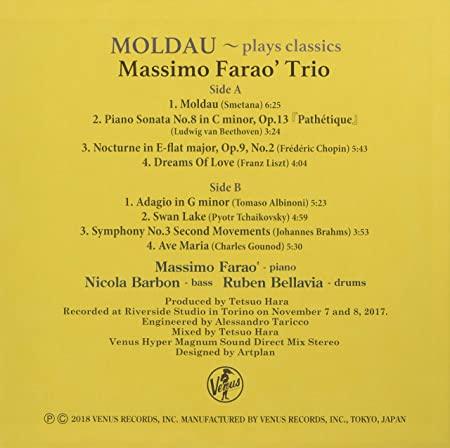 Massimo Farao' Trio - Moldau Plays Classics (Japanese edition) - AudioSoundMusic