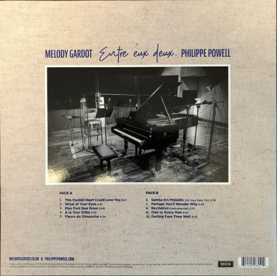Melody Gardot & Philippe Powell - Entre Eux Deux - AudioSoundMusic