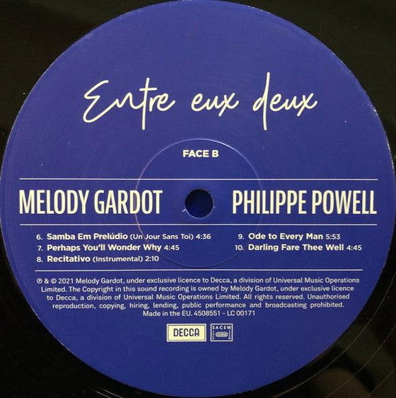 Melody Gardot & Philippe Powell - Entre Eux Deux - AudioSoundMusic