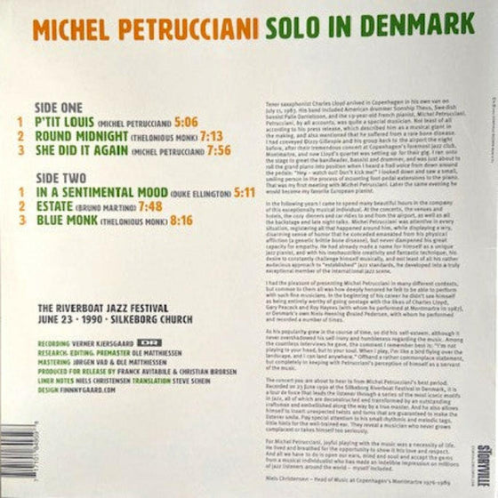 Michel Petrucciani – Solo In Denmark - AudioSoundMusic