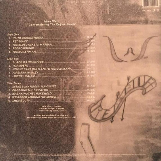 Mike Watt - Contemplating the engine Room (2LP) - AudioSoundMusic