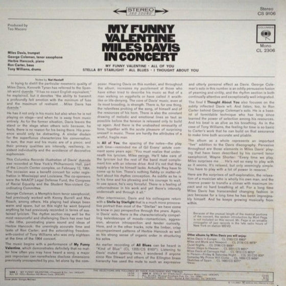 Miles Davis - My Funny Valentine (Japanese Edition) - AudioSoundMusic