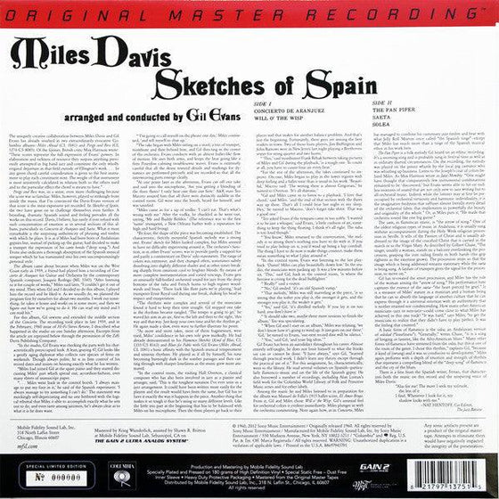Miles Davis - Sketches of Spain (Ultra Analog, Half-speed Mastering) - AudioSoundMusic