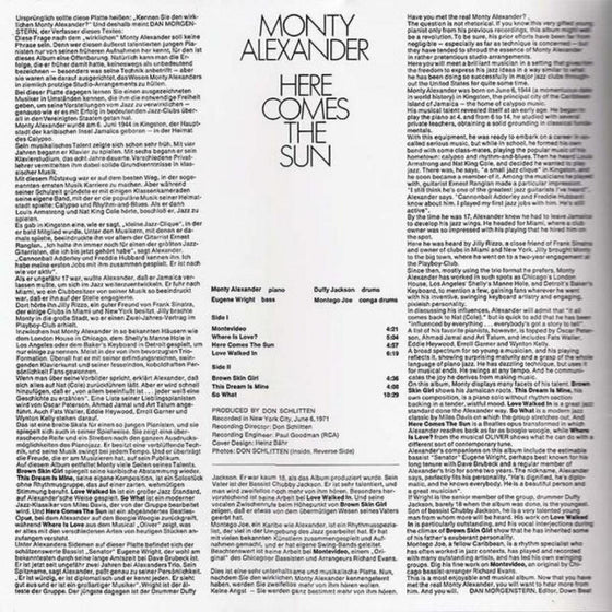 Monty Alexander - Here Comes The Sun - AudioSoundMusic