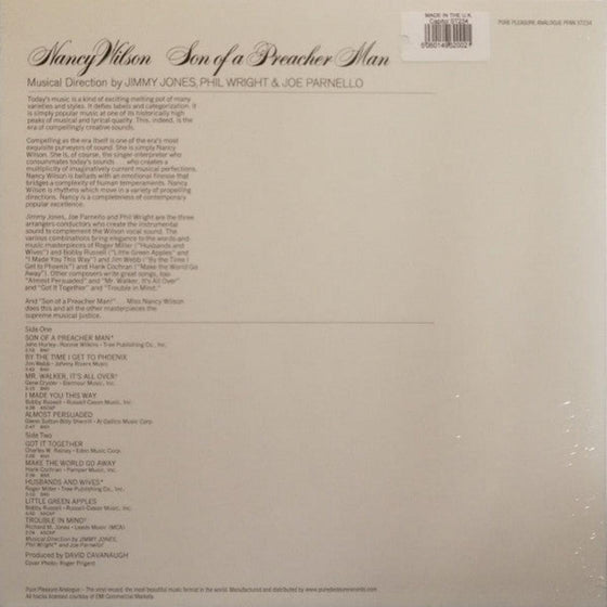 Nancy Wilson - Son of a Preacher Man - AudioSoundMusic