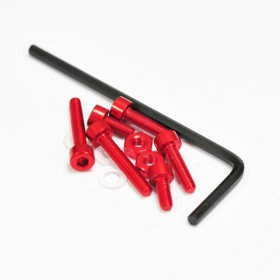 NASOTEC SET OF SCREWS - RED - AudioSoundMusic