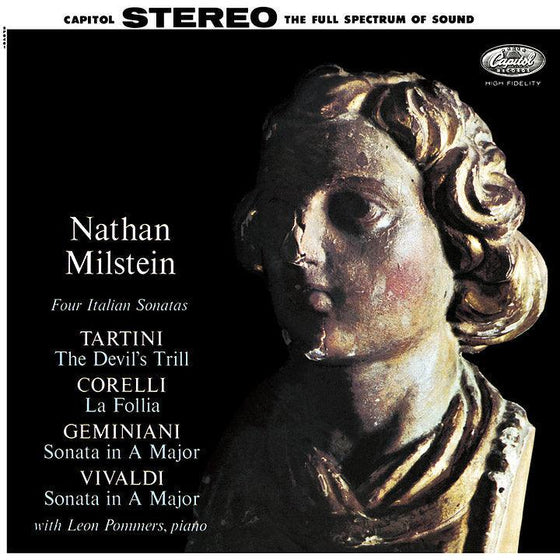 Nathan Milstein and Leon Pommers - Four Italian Sonatas - Vivaldi, Corelli, Geminiani, Tartini - AudioSoundMusic