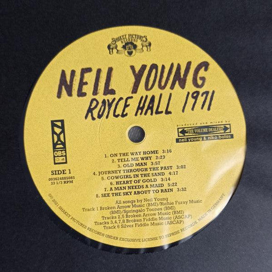 Neil Young - Royce Hall 1971 - AudioSoundMusic