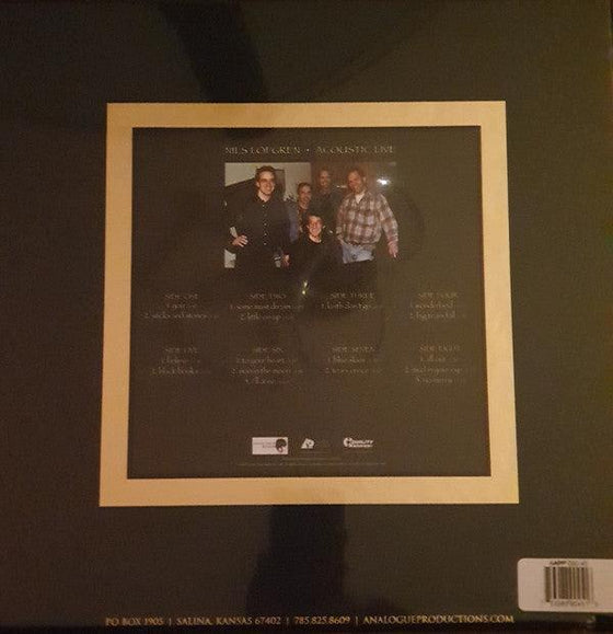 Nils Lofgren - Acoustic Live (4LP, Box set, 45RPM) - AudioSoundMusic
