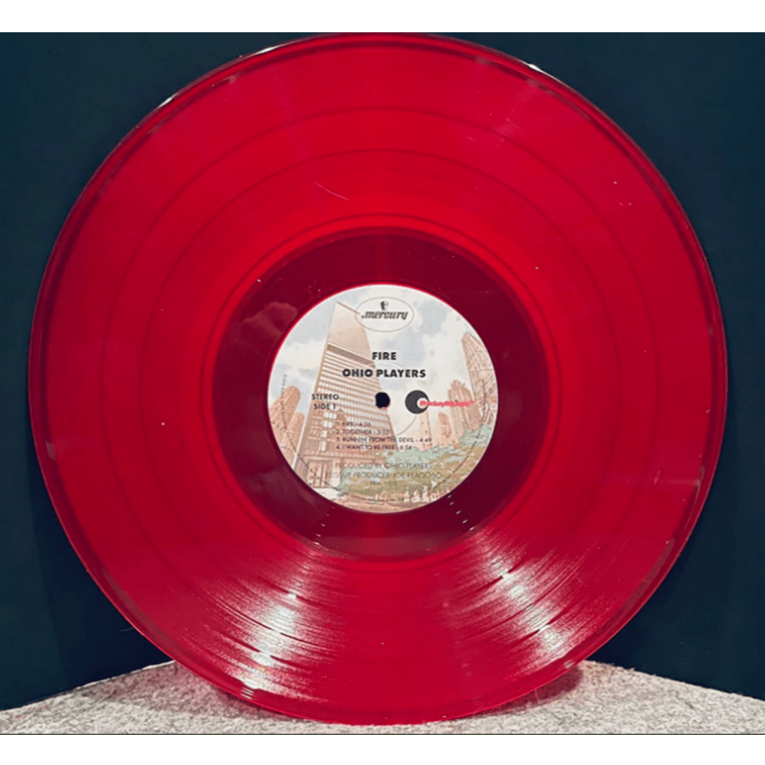 Ohio Players - Fire (Red Vinyl) – AudioSoundMusic