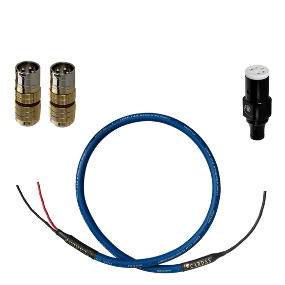 Phono cable - Cardas Clear Beyond - 5P Straight to XLR (1.25m to 3.0m) - AudioSoundMusic