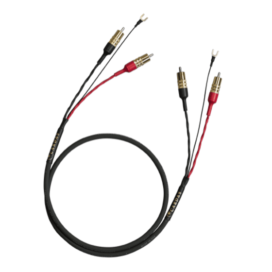 Phono cable - Cardas Iridium - RCA to RCA - AudioSoundMusic