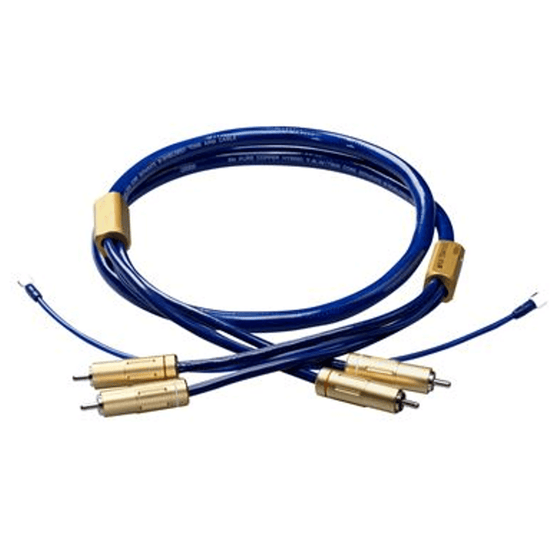 Phono cable - Ortofon 6NX-TSW-1010 - RCA to RCA (1.2m) - AudioSoundMusic