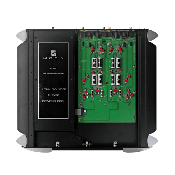 Phono Stage Solid State – MOON 610LP (MM & MC) - AudioSoundMusic