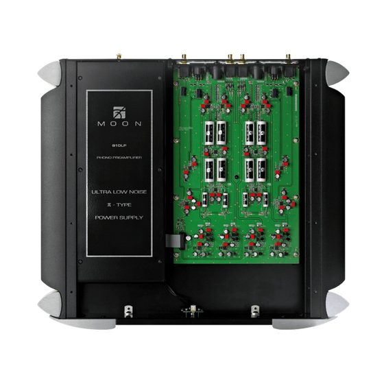 Phono Stage Solid State – MOON 810LP (MM & MC) - AudioSoundMusic