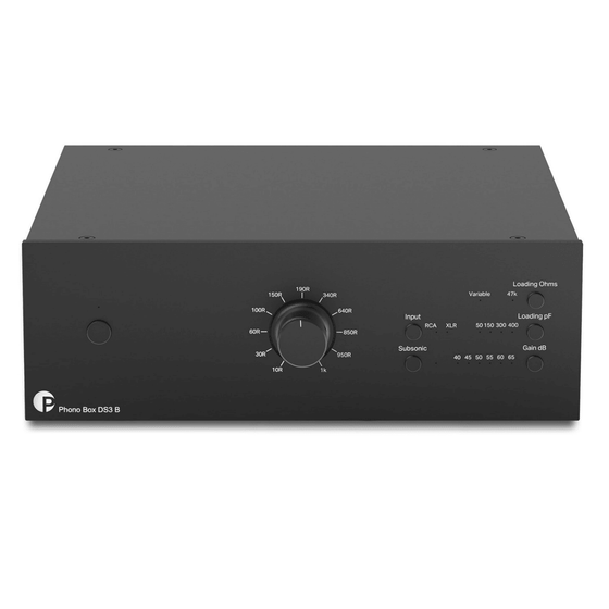 Phono Stage Solid State – Pro-ject Phono Box DS3 B (MM & MC) - AudioSoundMusic
